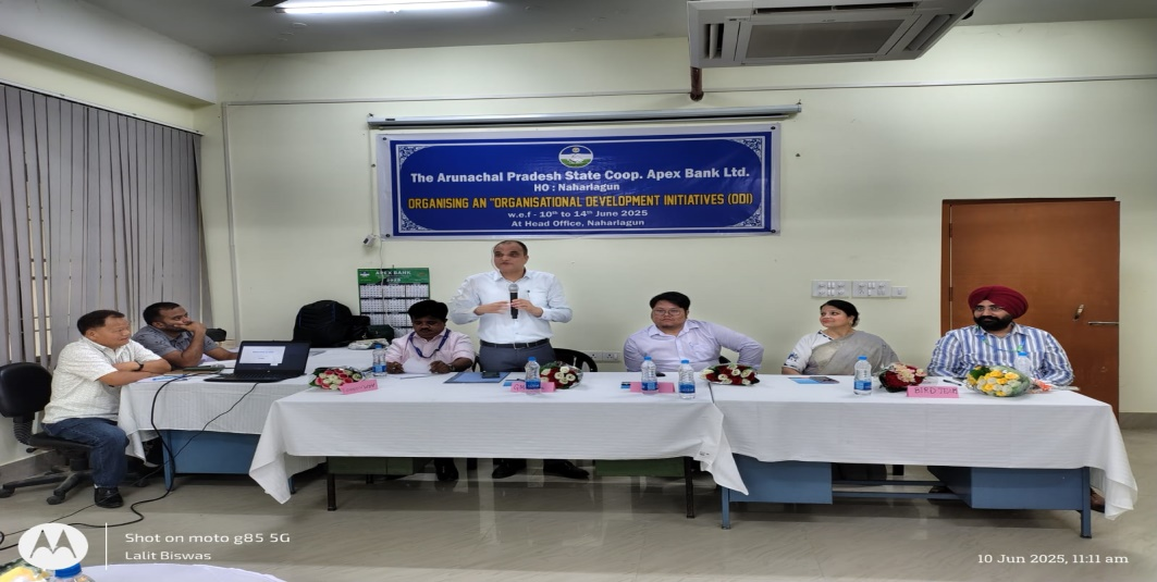 Inauguration of Orientation Programme at Apex Bank, Naharlagun, June 10, 2025